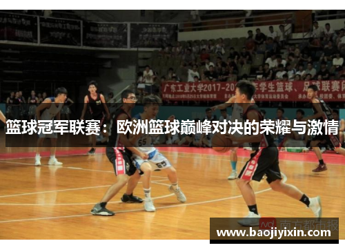 篮球冠军联赛：欧洲篮球巅峰对决的荣耀与激情